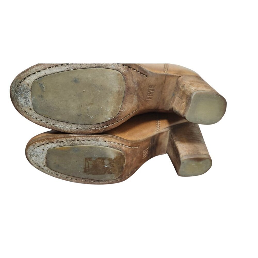 Frye Womens Naomi Pickstitch Shootie Ankle Bootie Size 7.5 Whiskey Boho Rodeo - Picture 10 of 13